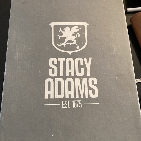 White Stacy Adams Memory Foam slightly used Gators - Picture 5 of 5